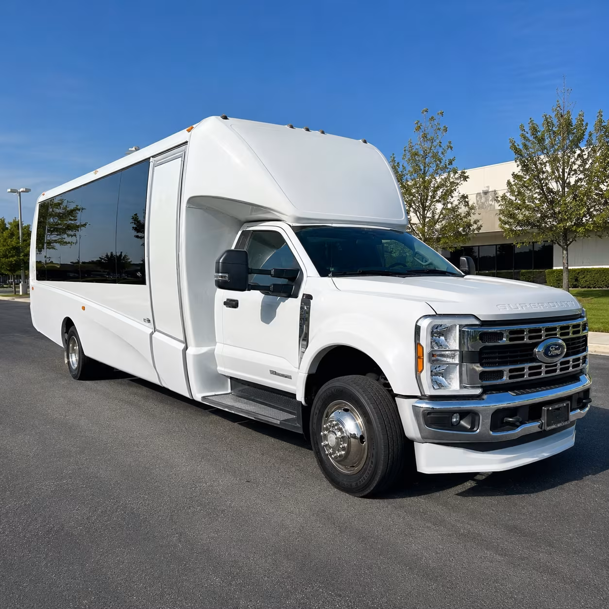 buses for tinker air force base events and military group transportation