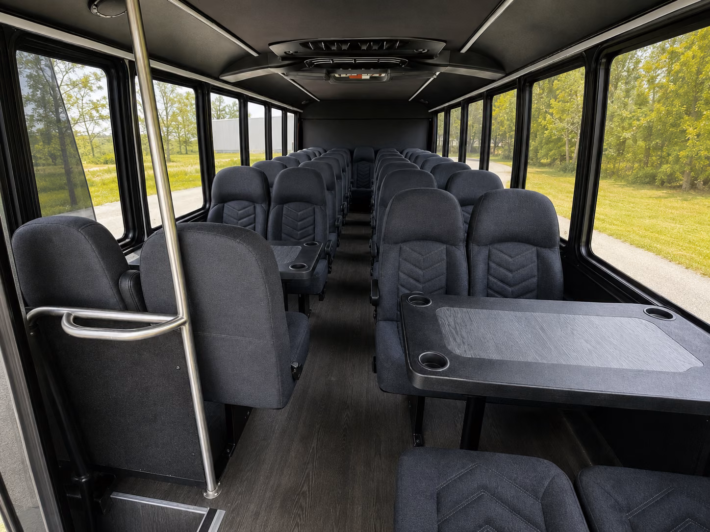 charter buses for large wedding receptions and multi stop wedding weekends