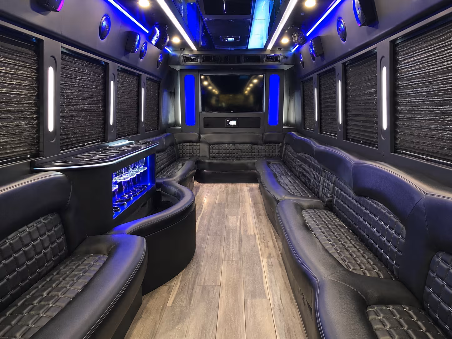 corporate party bus rental