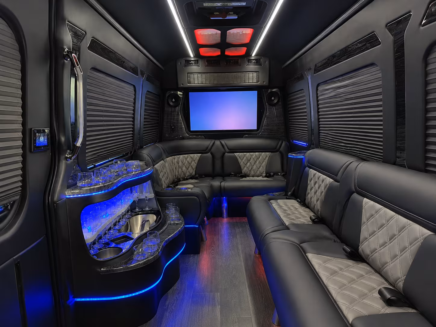 midwest city concert transportation onboard seating