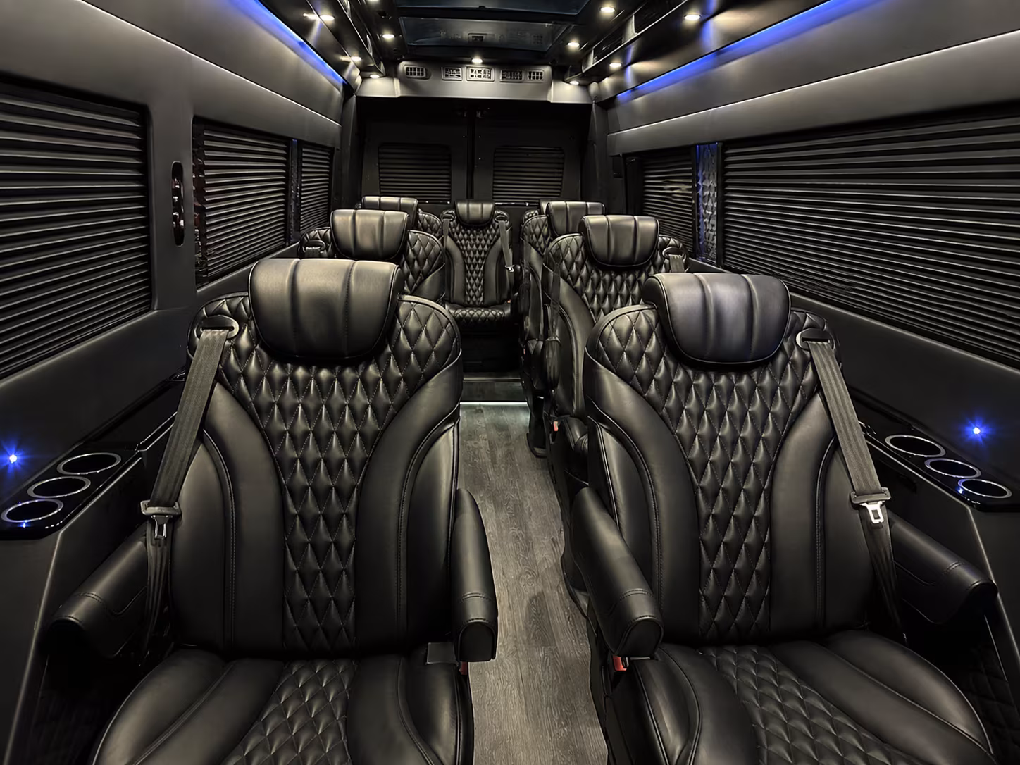 midwest city sprinter van with driver interior