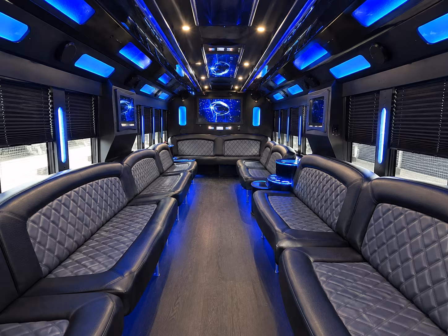 night out on town party bus rental