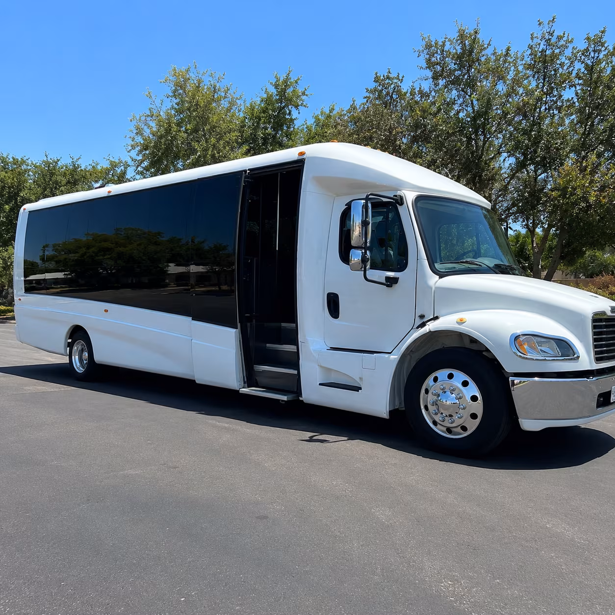 sports fan bus rentals for midwest city groups