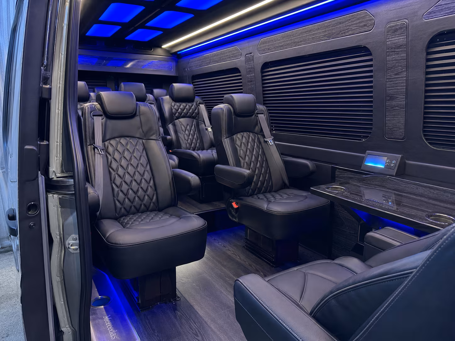 sprinter van transportation for groups and events across midwest city