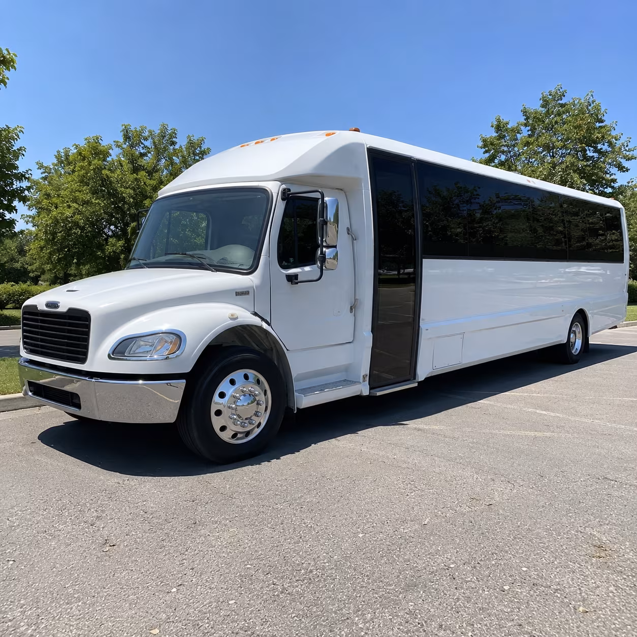 wedding buses and shuttle transportation for midwest city celebrations