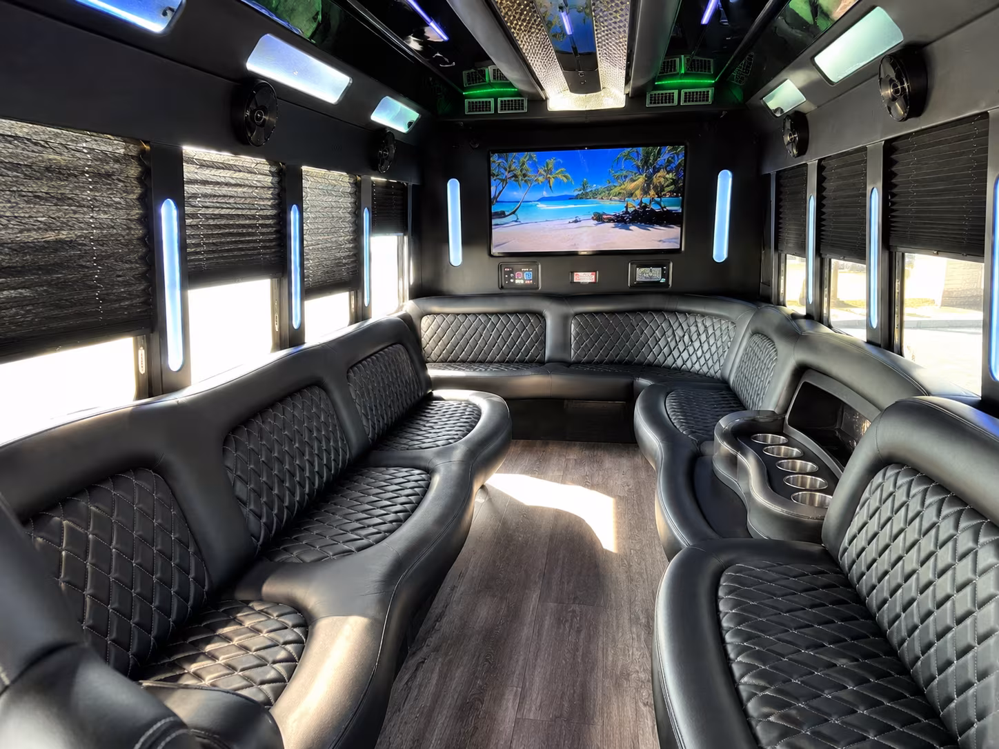 wedding party bus rental